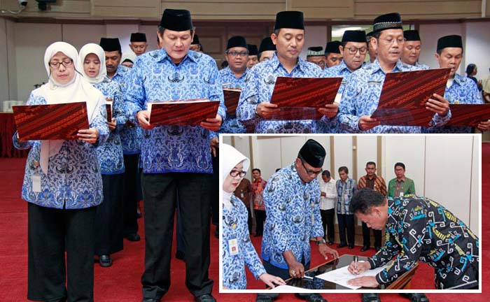 Kepala BPPSDMP Lantik 24 Pejabat Baru Jawab Tuntutan Internal dan Eksternal Kementan